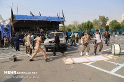 ۱۰ شهید و بیش از ۳۰ مجروح در حمله تروریستی اهواز/ هلاکت۳ تروریست+فیلم‌‌و‌‌عکس