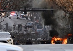 عمدی بودن انفجار بزرگ نشویل آمریکا تائید شد