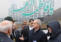 بازدید رئیس‌جمهور از شهرک مسکونی حضرت فاطمه زهرا(س) فراجا