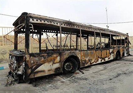 عکس / تخریب اموال عمومی توسط اغتشاشگران - استانها