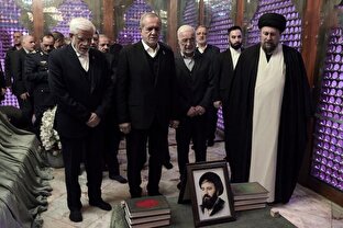 عکس/ تجدید میثاق دولتی‌ها با آرمان‌های امام خمینی(ره)