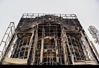 خسارات اغتشاشات اخیر به اماکن عمومی در مرودشت - فارس