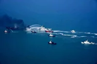 عکس / رزمایش دریایی ایران و روسیه