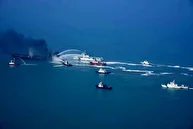 عکس / رزمایش دریایی ایران و روسیه