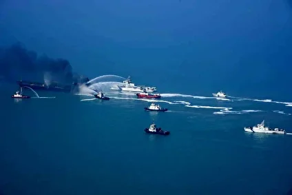 عکس / رزمایش دریایی ایران و روسیه