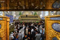 عکس/ حضور زائران در حرم امیرالمومنین در اولین روز از دهه امامت