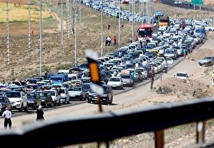 ترافیک سنگین در محور‌های منتهی به مرز‌های اربعین
