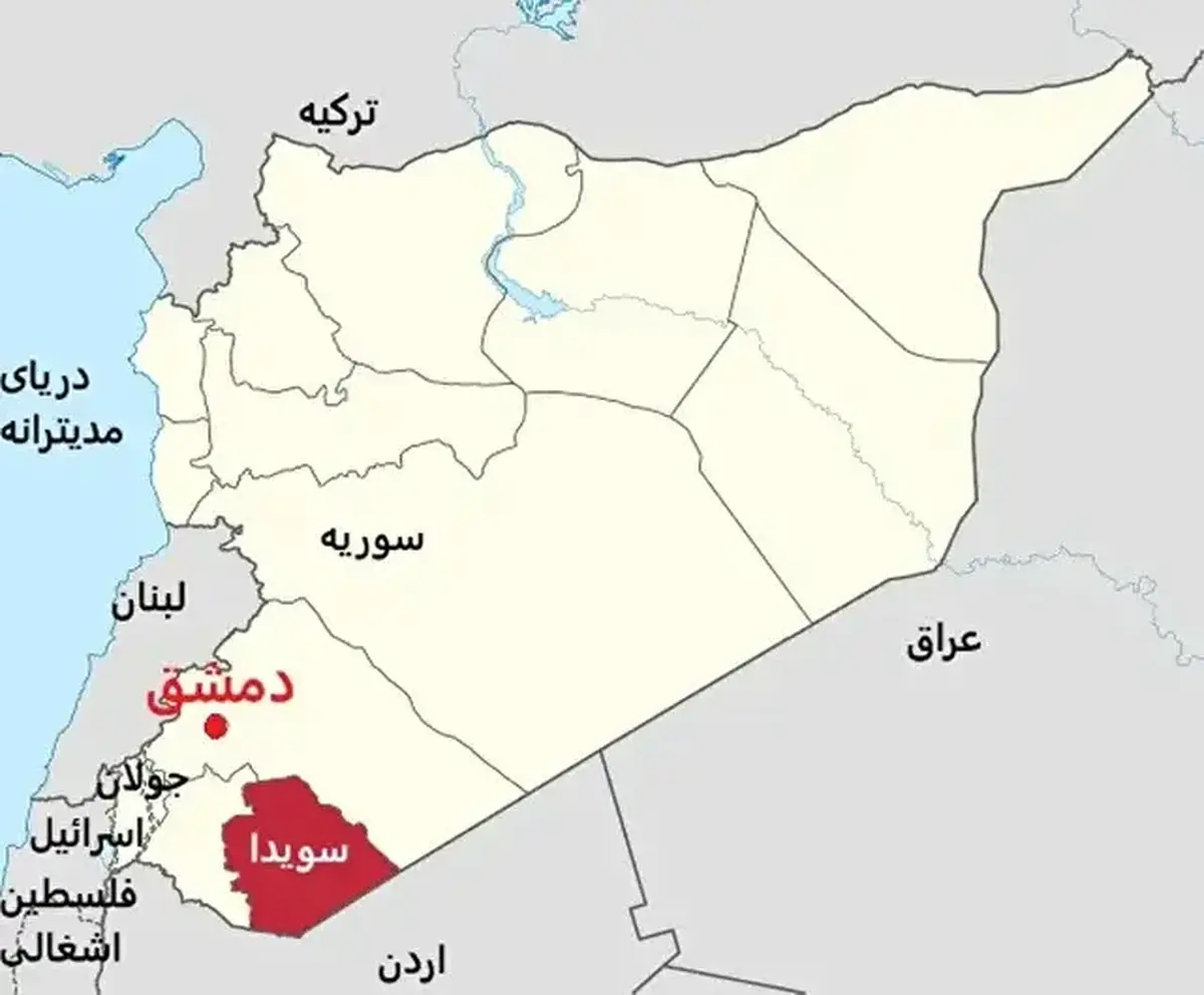 در مورد حملات رژیم صهیونیستی به جنوب سوریه و درگیری در استان سویداء بین دروزی ها و نیروهای الجولانی و تأثیر آن بر بی ثباتی در منطقه توضیح دهید؟