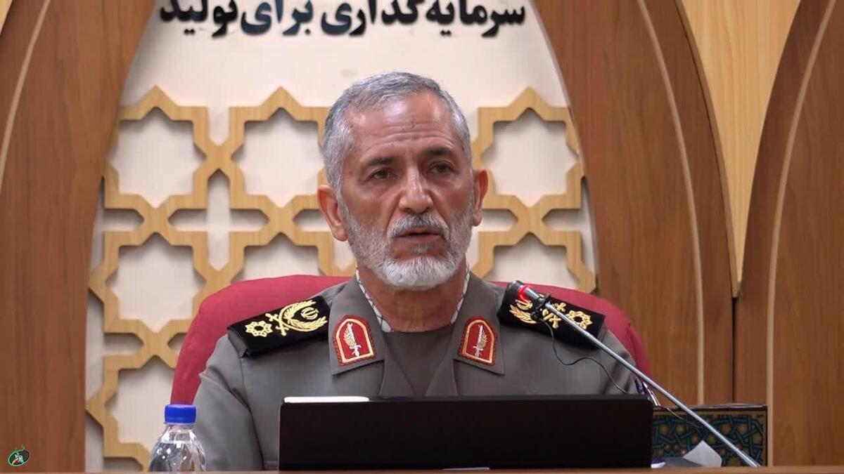 سردار سرتیپ بسیجی محمد شیرازی رئیس دفتر فرماندهی معظم کل قوا(مدظله العالی) در جلسه شور ستاد سازمان عقیدتی سیاسی فراجا