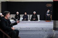 عکس/ شب اول مراسم عزاداری فاطمیه در حضور رهبر انقلاب