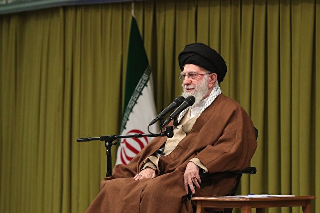 عکس / مراسم جشن میلاد حضرت زهرا سلام‌الله‌علیها با حضور رهبر معظم انقلاب