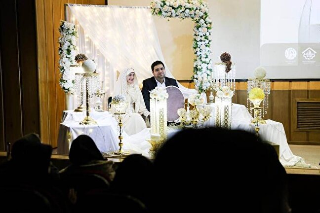 عکس/ ازدواج دانشجویی در دانشگاه صنعتی شریف