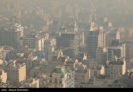 عکس / تهران زیر چتر دود