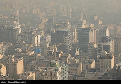 عکس / تهران زیر چتر دود